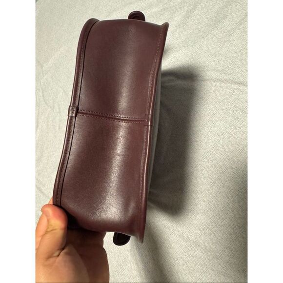 Coach 75th anniversary stripe Patricia leather saddle purse - EUC - Picture 5 of 14